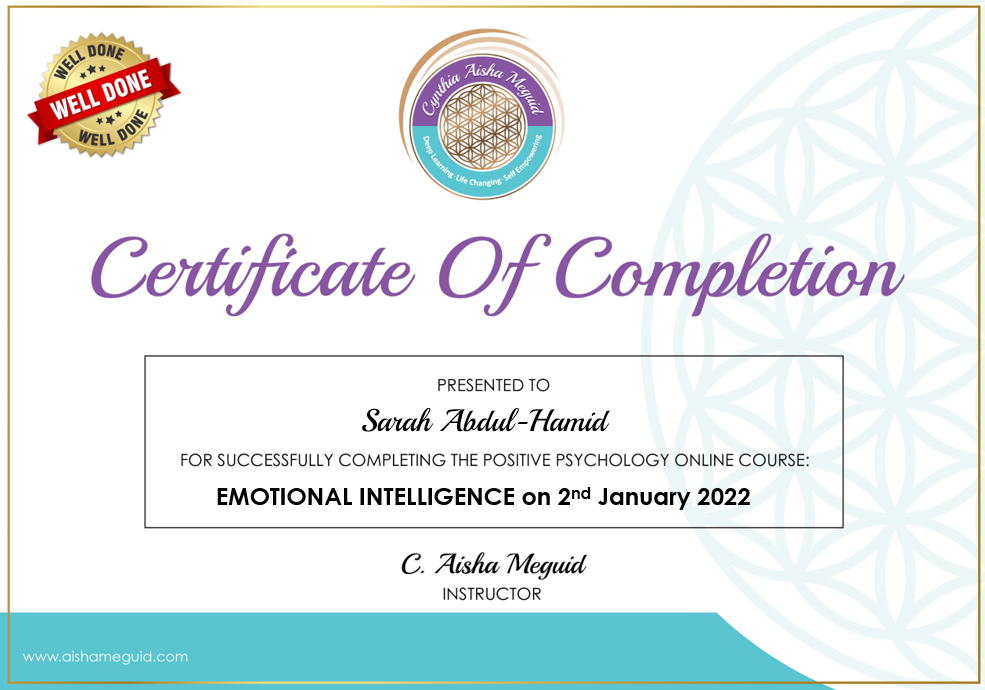 Positive Psychology Course